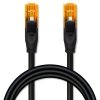 Kabel patchcord UTP | kat.6 | 2 x RJ-45 | High speed 1Gb/s |     Pozłacane styki | 15m | Czarny